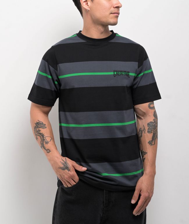 SUPERSUB ♥ overfit striped short sleeve t-shirt Striped Shirts | Zumiez