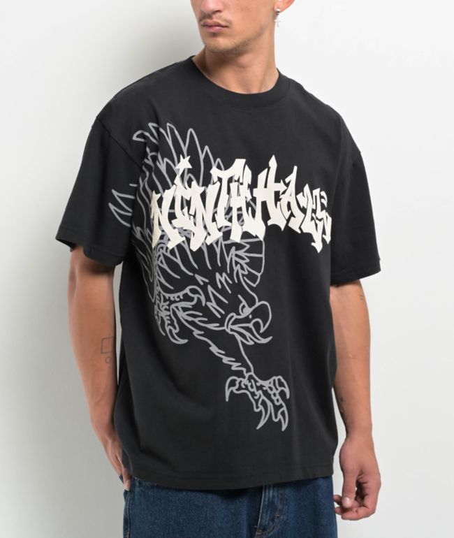 SAD BOYZ by Junior H Angels Black T-Shirt | Zumiez