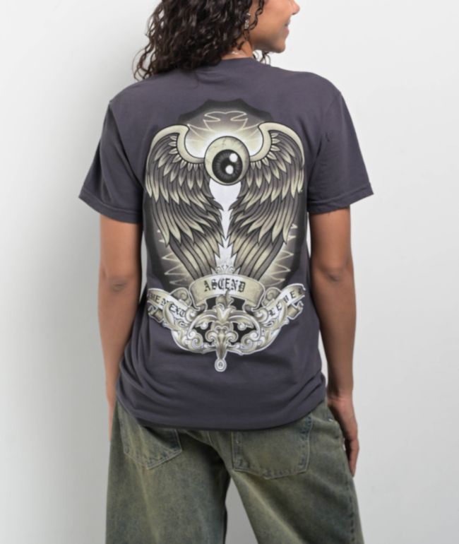 RIPNDIP x Walter Mercado Mucho Mucho Amour Grey T-Shirt | Zumiez