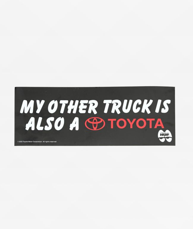 HUF x Toyota TRD Service Department Black T-Shirt