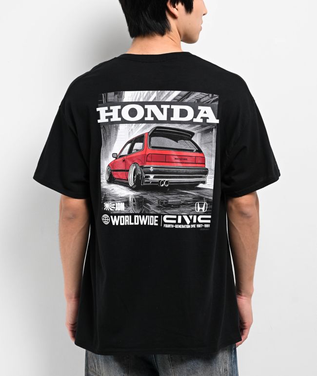 Tシャツ・カットソー HONDA MOTORCYCLE I Love Honda Ringer TshirtRed MUSINSA | Honda Motorcycle Honda Bear Ringer T-shirt_White