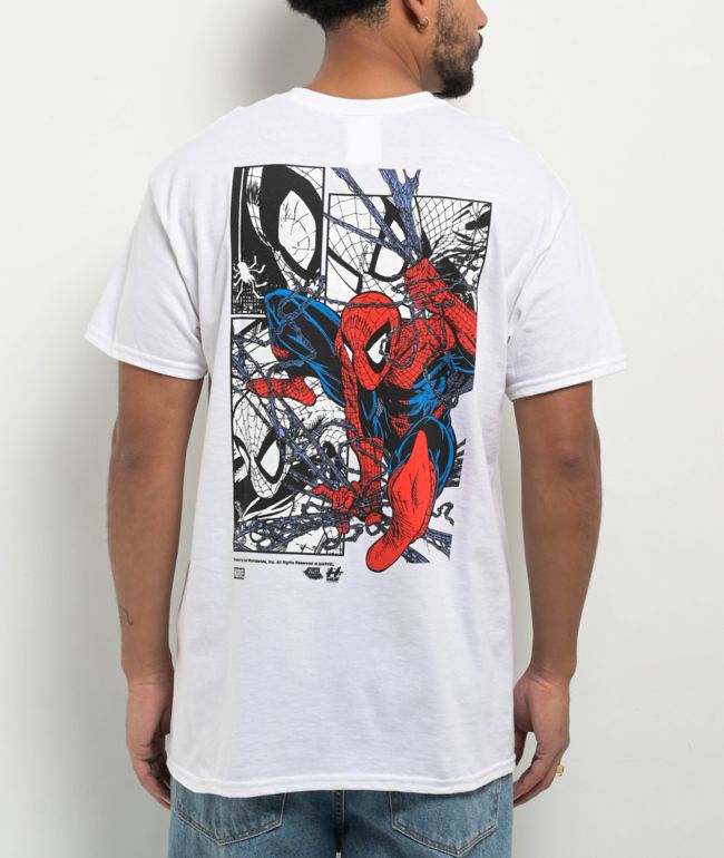 HUF x Spider-Man Hangin' Out Black T-Shirt | Zumiez