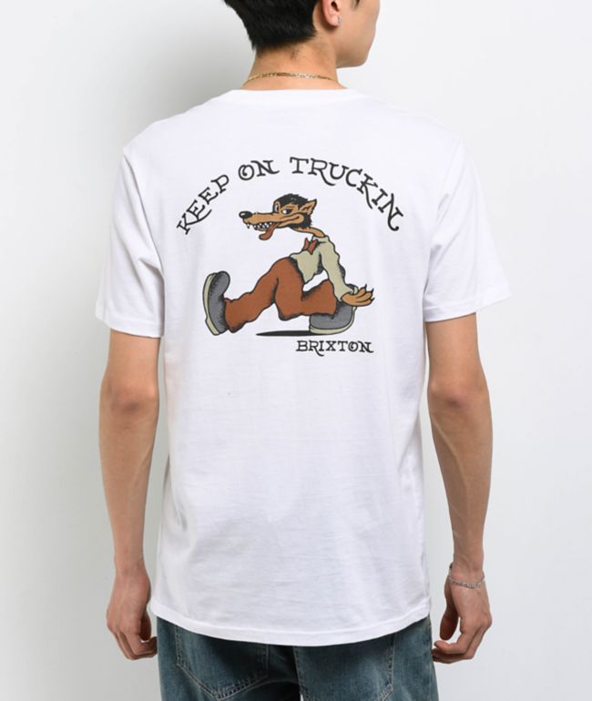 Brixton x Coors Hops Cream T-Shirt | Zumiez