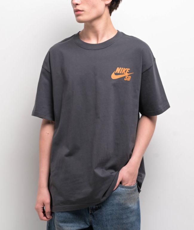 Nike SB Skate Anthracite T-Shirt | Zumiez