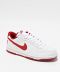 Nike Big Nike Low Shoes in White, Red