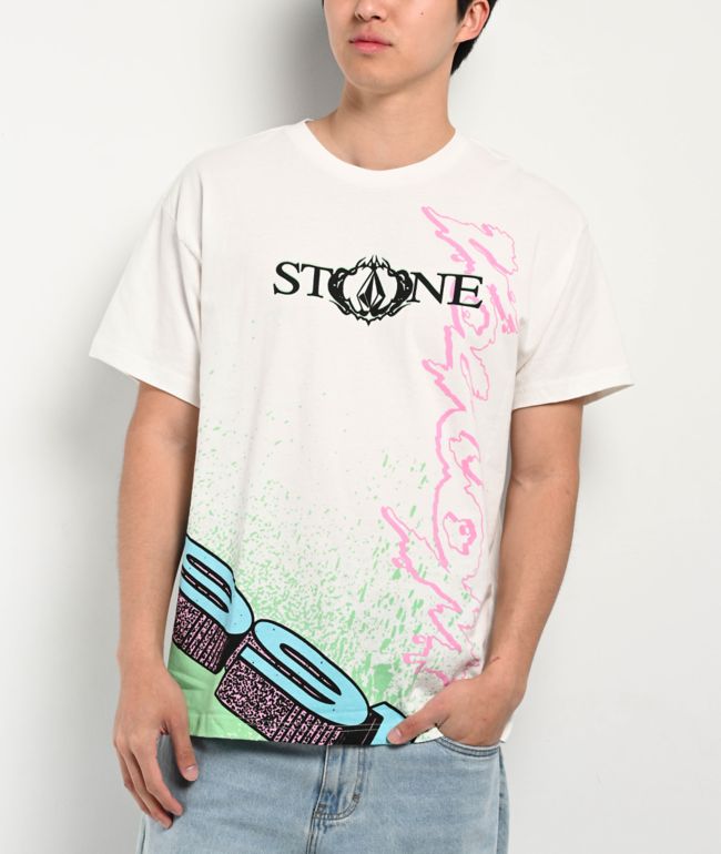 Volcom Heavy Tubes White T-Shirt - Volcom