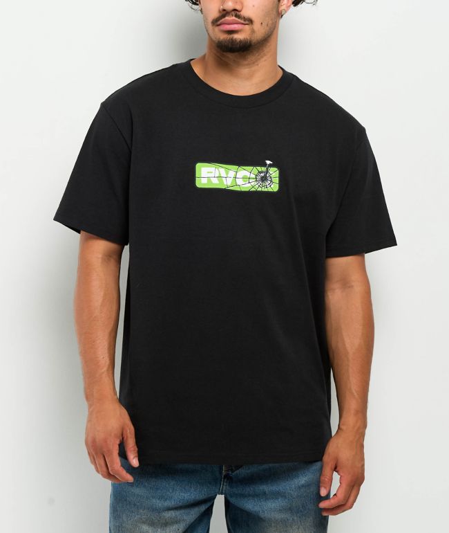 RVCA Nail Biter Black T-Shirt - RVCA