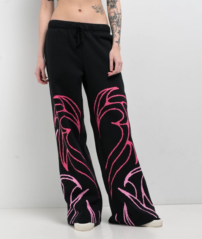パンツ AMBUSH Woman Pants Black BWCA042S23FAB001 1000 Zipped hem pants - Women | MANGO OUTLET USA