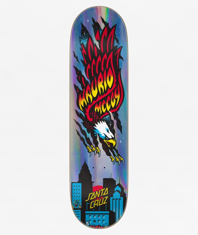 SANTA CRUZ xGODZILLA MOTHRA NATASスケートボード SANTA CRUZ X GODZILLA MOTHRA NATAS DECK 10.538
