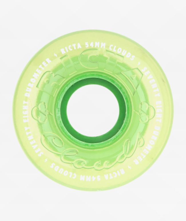 Ricta Clouds 56mm 78a Blue Clear Crusier Skateboard Wheels