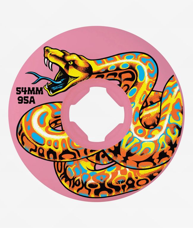 Slime Balls Kendall Snake 54mm 95a Pink Skateboard Wheels - Slime Balls