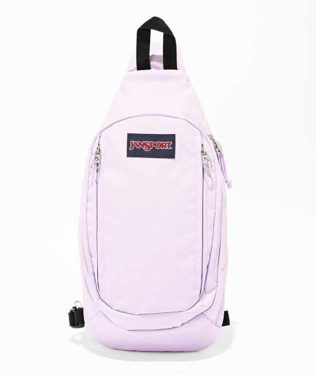 Jansport Move Sling Pastel Lilac Crossbody Bag - Jansport