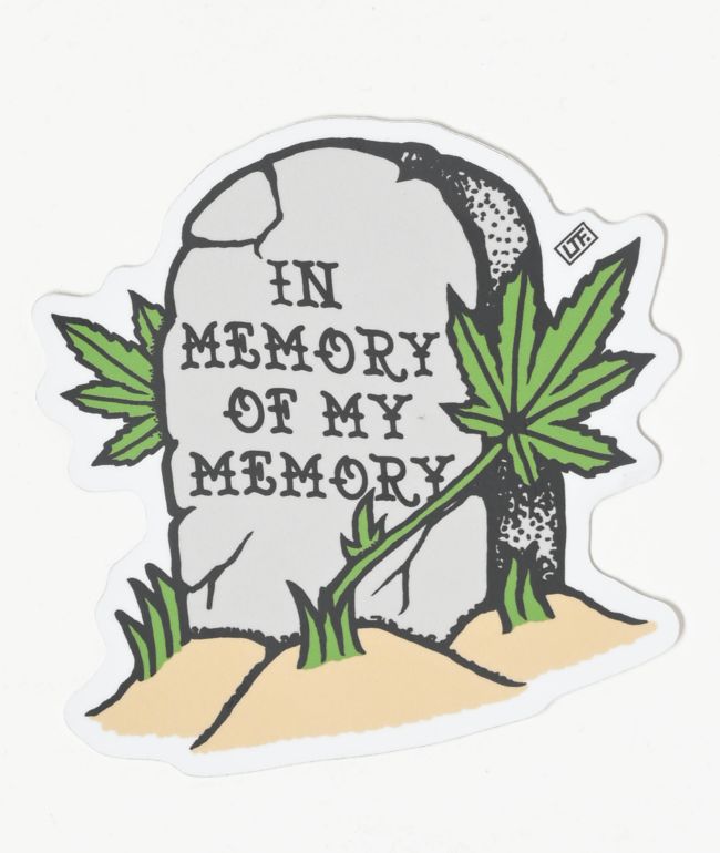 Learn To Forget In Memory Sticker - LTF