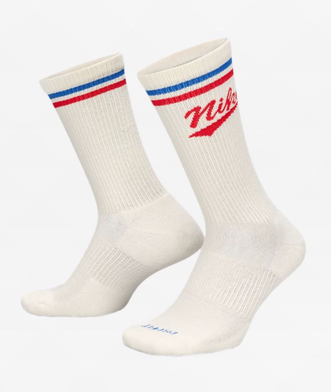 Nike Everyday Plus Cream 3-Pack Crew Socks - Nike