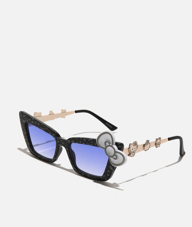 Sunscape x Hello Kitty Black Cat Eye Sunglasses - Sunscape Eyewear