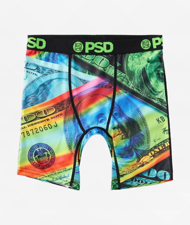 PSD Kids Neon Funds Boxer Briefs - PSD Underwear
