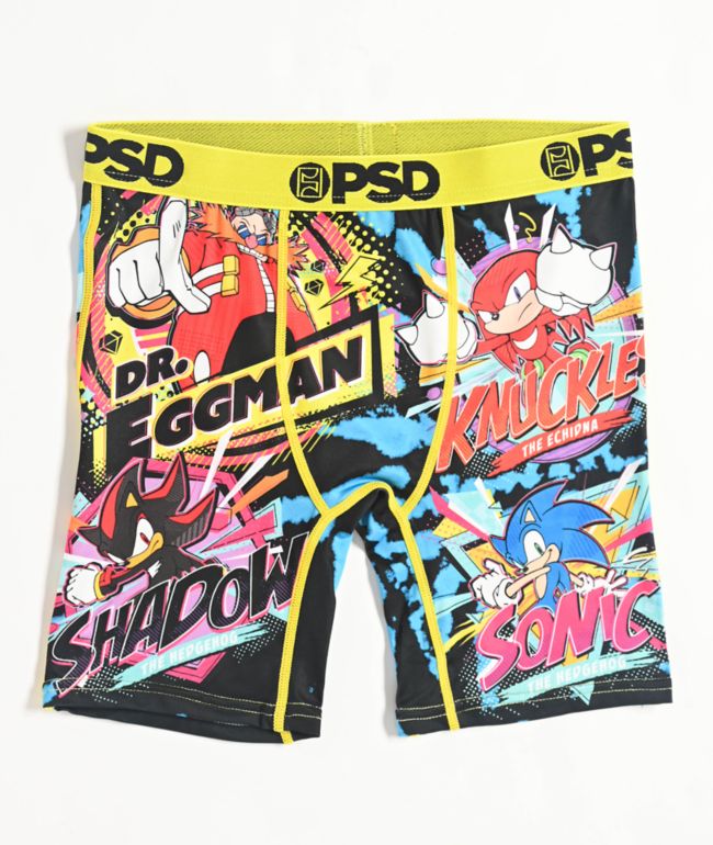 PSD x Sonic The Hedgehog Kids Speed Boxer Briefs - PSD Underwear