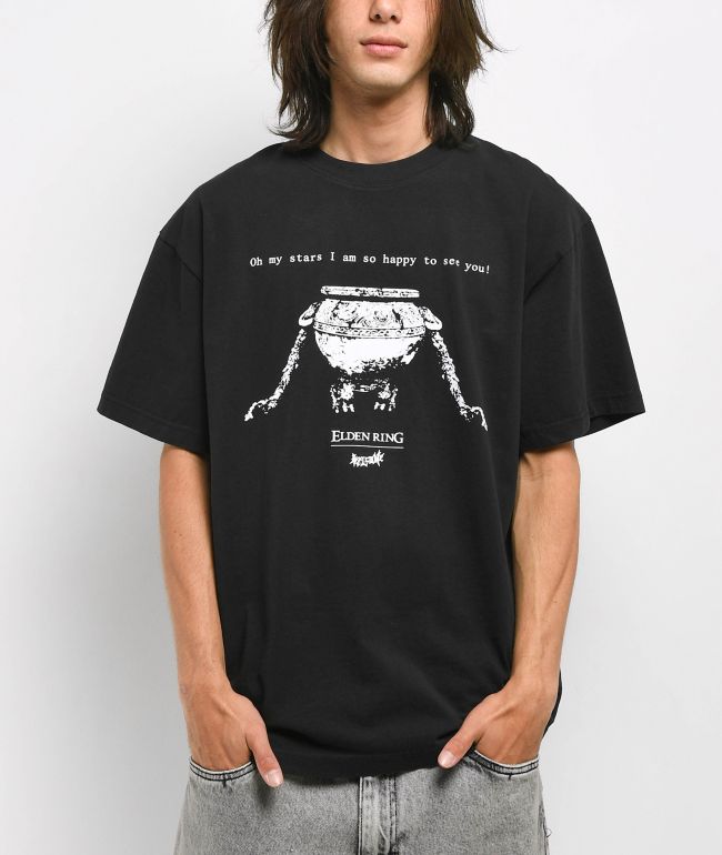 Welcome x Elden Ring Alexander Black T-Shirt - Welcome Skateboards