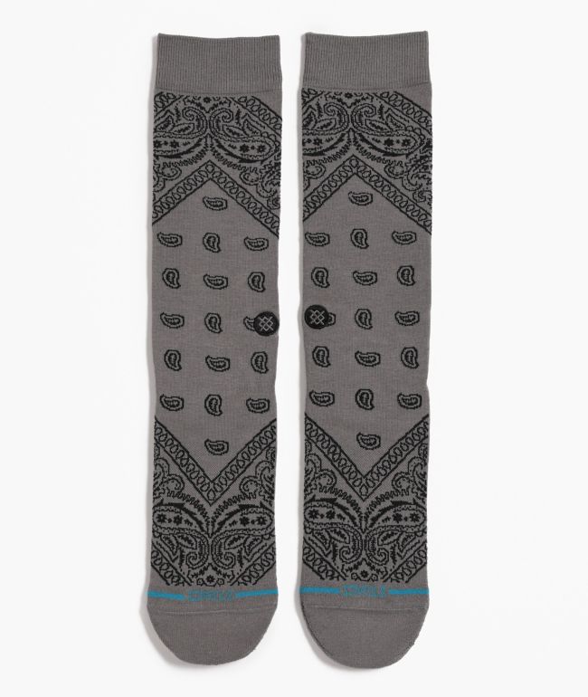 Stance El Barrio Grey Crew Socks - Stance
