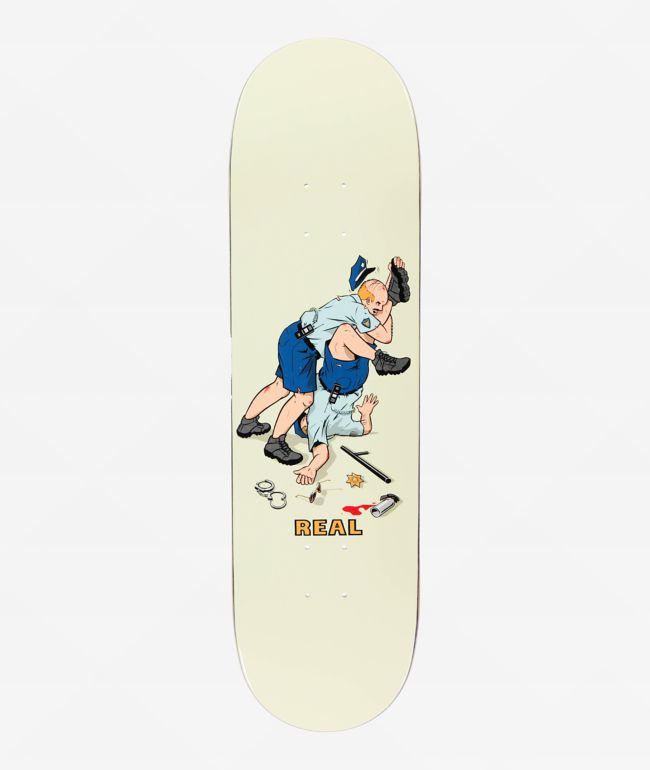 Real Double Duty Security 8.5" Skateboard Deck - Real Skateboards