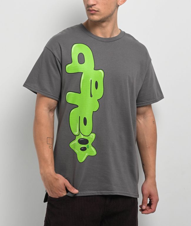 Obey No One Reptile Charcoal T-Shirt | Zumiez