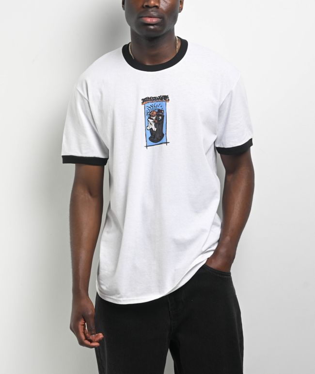 Empyre Garbage Man Ringer White T-Shirt - Empyre