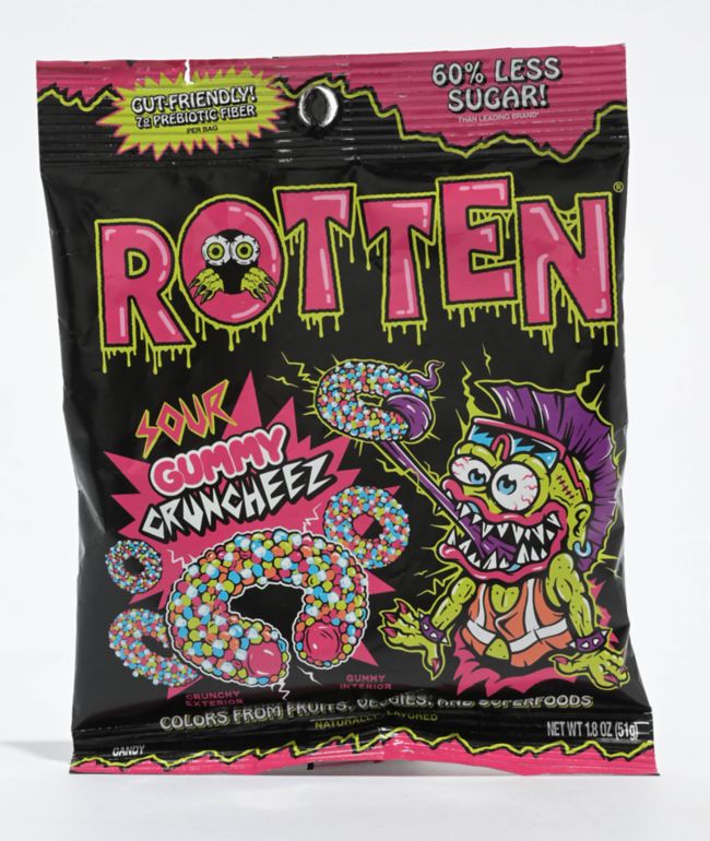 ROTTEN Sour Gummy Worms