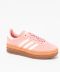adidas Gazelle Bold in Pink, White, Gum