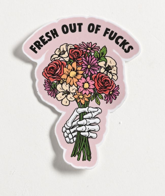 Know Bad Daze Fresh Out Sticker - Know Bad Daze