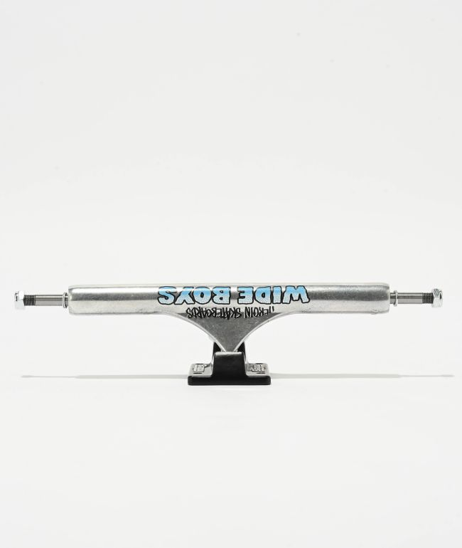 Slappy x Heroin ST1 Wide Boys Hollow 11.0" Silver & Black Truck - Slappy Truck Co.