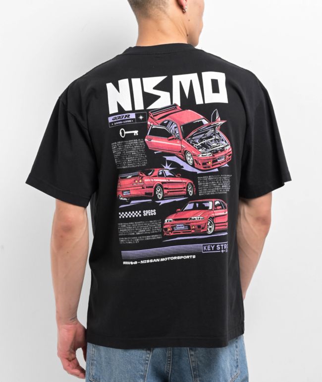 Key Street x NISMO 180SX Black T-Shirt | Zumiez