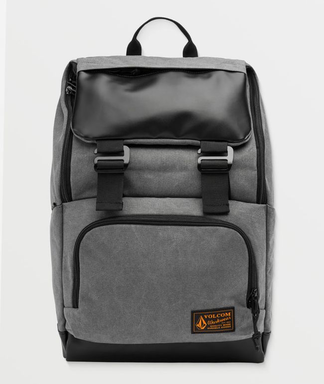 Volcom Charter Ruck Grey Backpack - Volcom