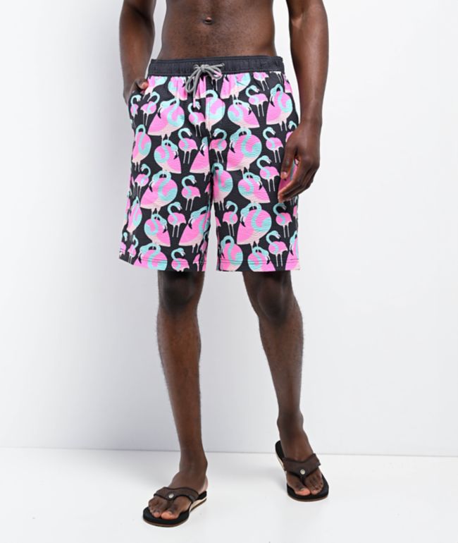 Party Pants Pinkerton Black Board Shorts - Party Pants