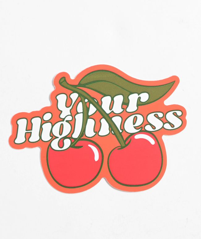 Your Highness Cherry Pie Sticker - Your Highness