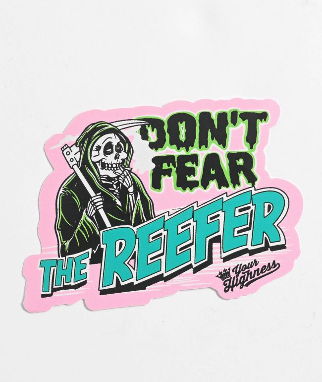 Your Highness Reefer Sticker - Your Highness