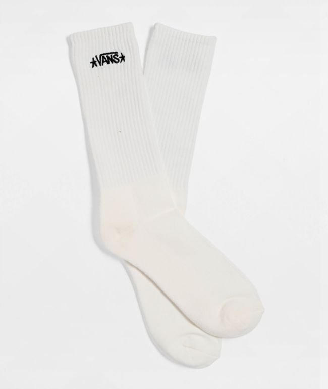 Vans x Atiba Haze Skate White Half Crew Socks - Vans