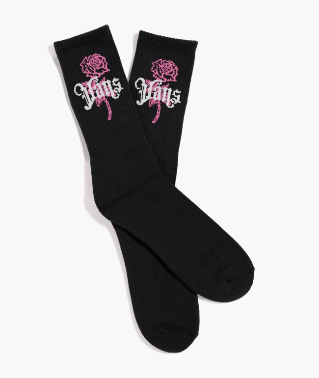 Vans Drezell Black Crew Socks - Vans