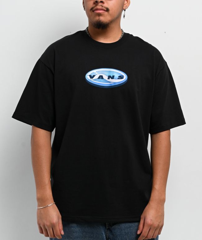 Vans 3D Retroval Black T-Shirt - Vans