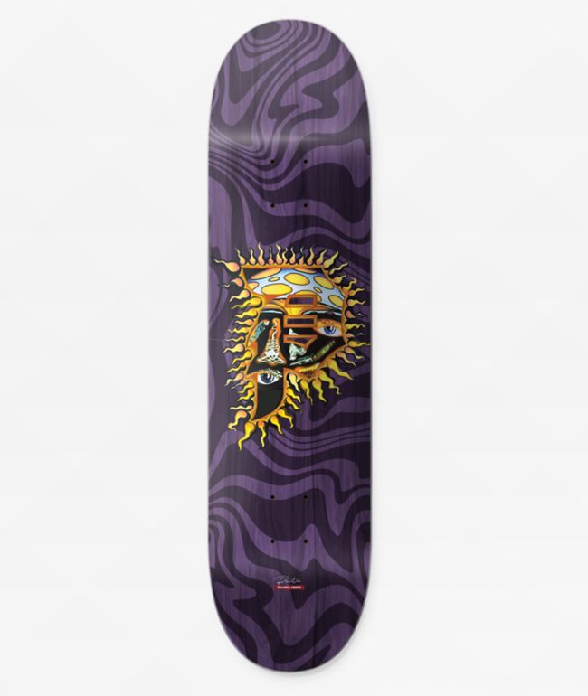 Primitive x Sublime Dirty P Sun 8.0" Skateboard Deck