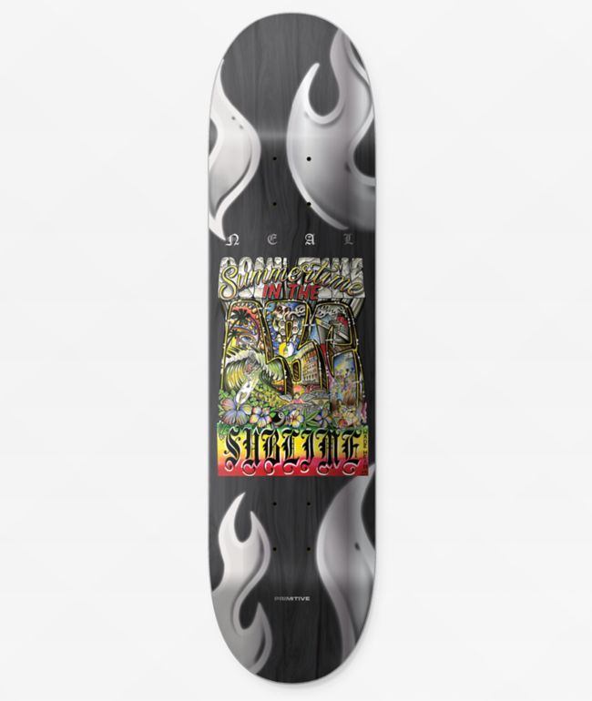 Primitive x Sublime Neal Neighbors 8.5" Skateboard Deck