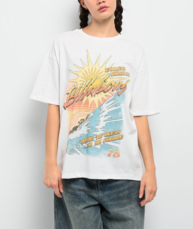 Billabong Suns Collide White T-Shirt - Billabong