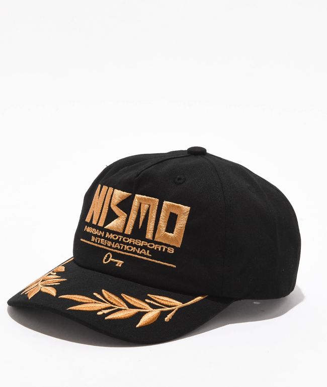 Key Street x NISMO Black & Gold Snapback Hat - Key Street