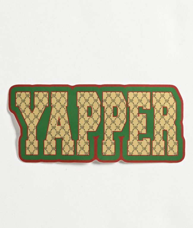 Petty Snacks Yapper Sticker - Petty Snacks