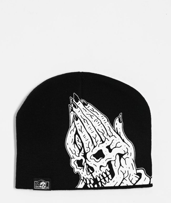 Adam Bomb Logo Black Skully Beanie | Zumiez