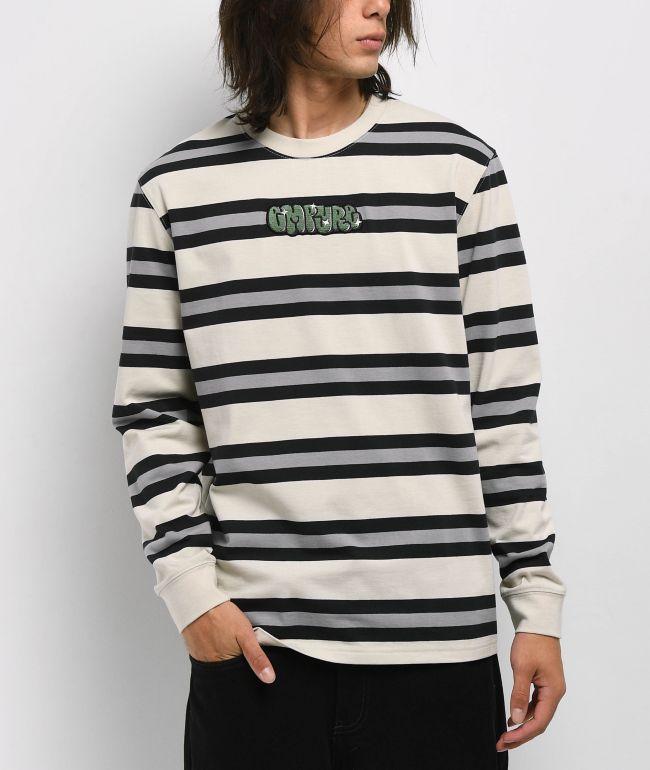 Empyre Logan Off White Long Sleeve T-Shirt - Empyre