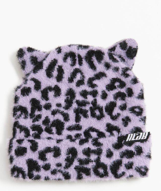 A.LAB Honey Bear Brown Sherpa Beanie