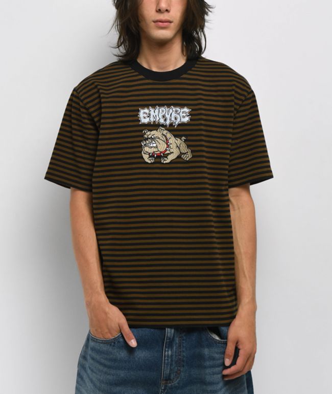 Empyre Tiny Tim Brown Stripe T-Shirt - Empyre