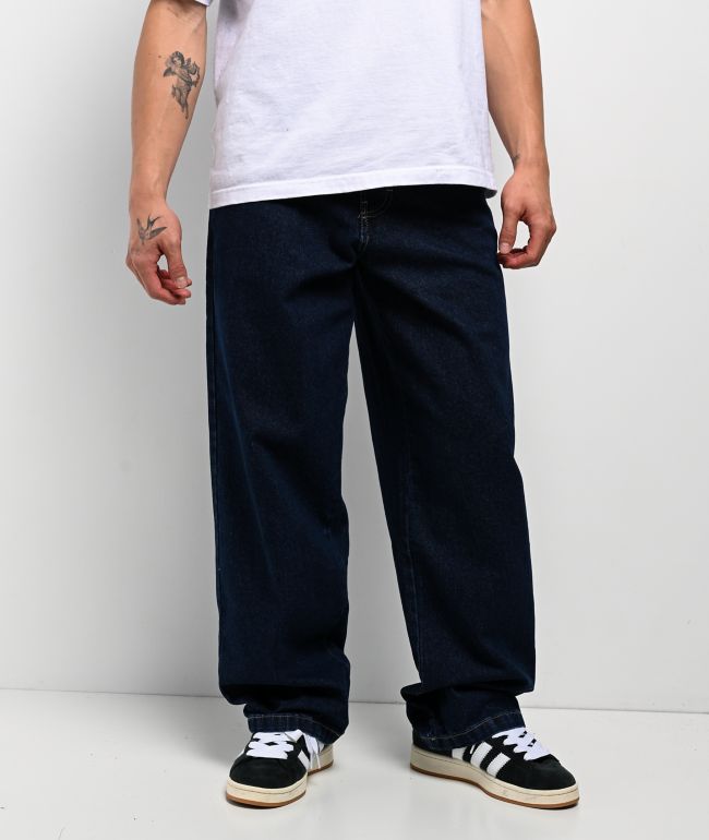 Dickies Hilham Dark Indigo Loose Fit Jeans - Dickies