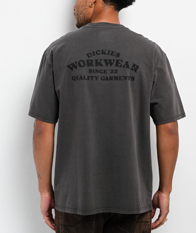 Dickies Christina Grey Wash T-Shirt - Dickies