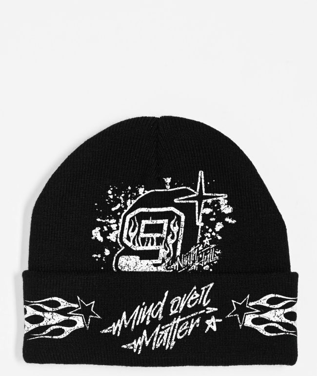 Ninth Hall Mind Over Matter Black Beanie - Ninth Hall